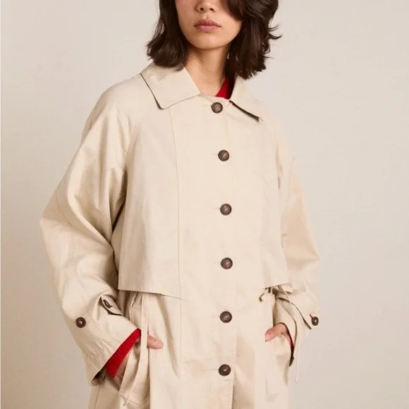 damson madder camille trench - Picture 2 of 7